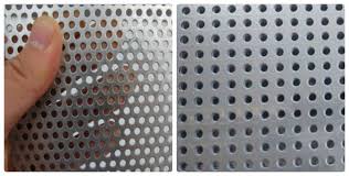 Stainless steel plate 304, 201 perforated round